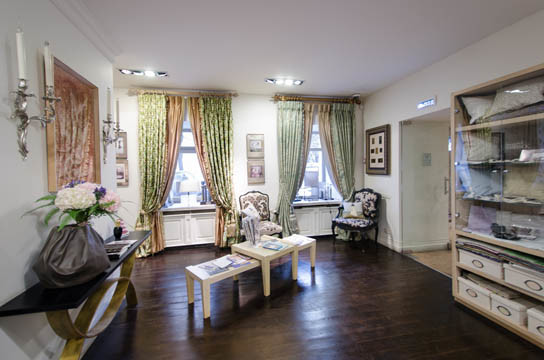 Интерьер салона тканей French Touch.