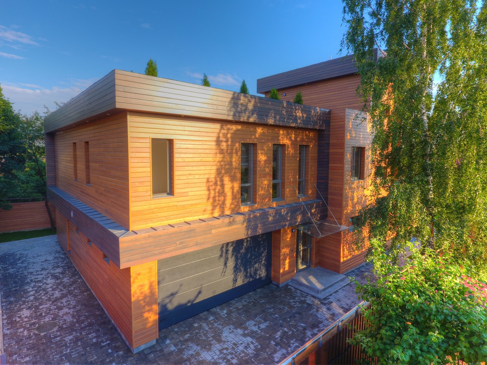 Эко-урбанистический дом Норден с эксплуатируемой кровлей