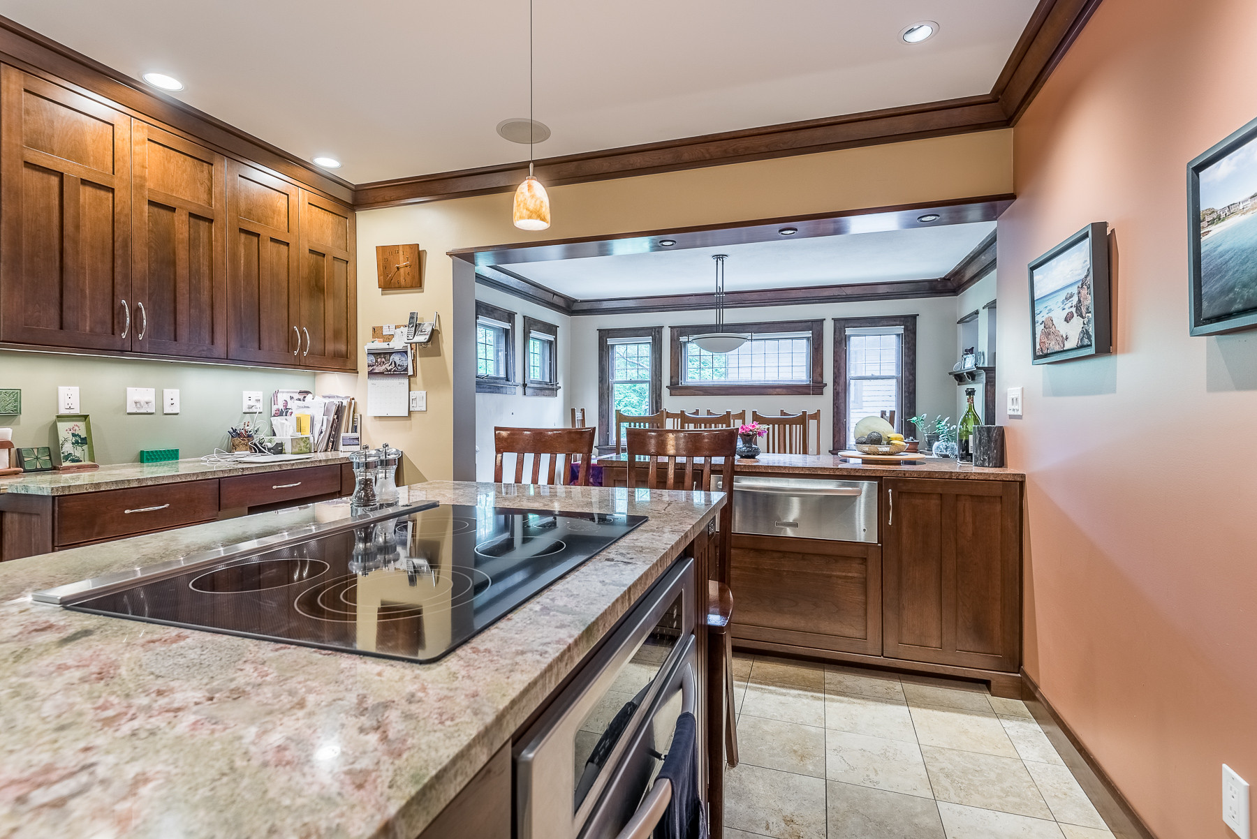 Remodeled Craftsman Kitchen Champaign