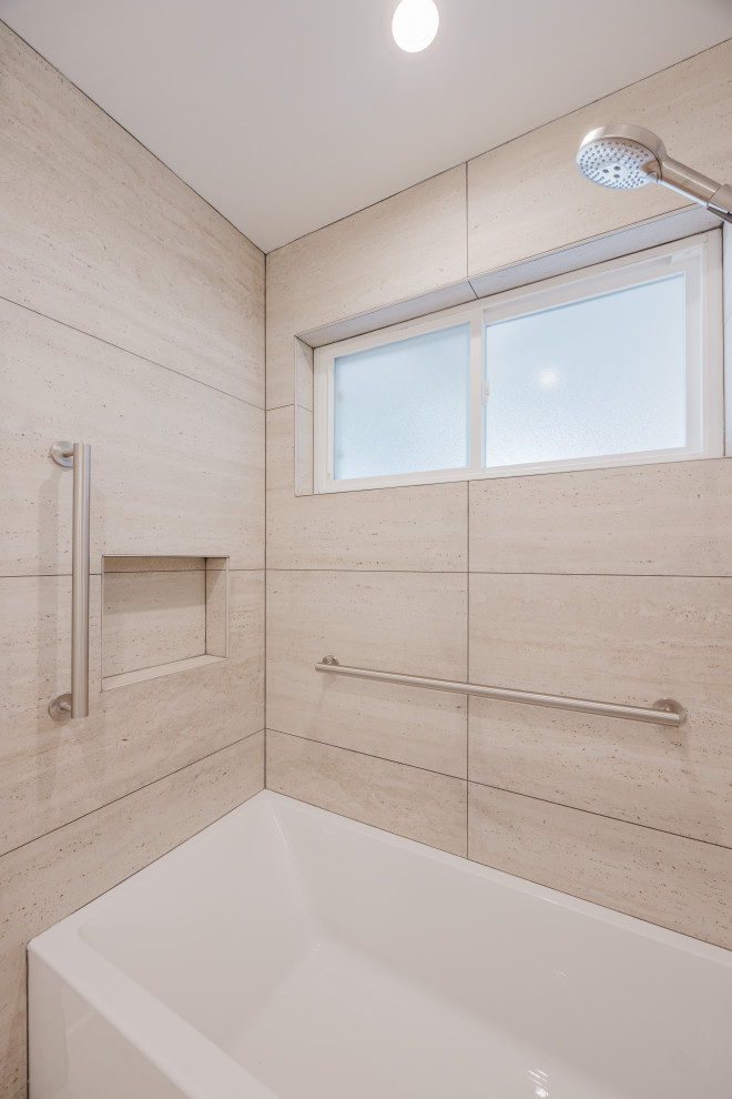 Linear Modern Two Toned Greyscale