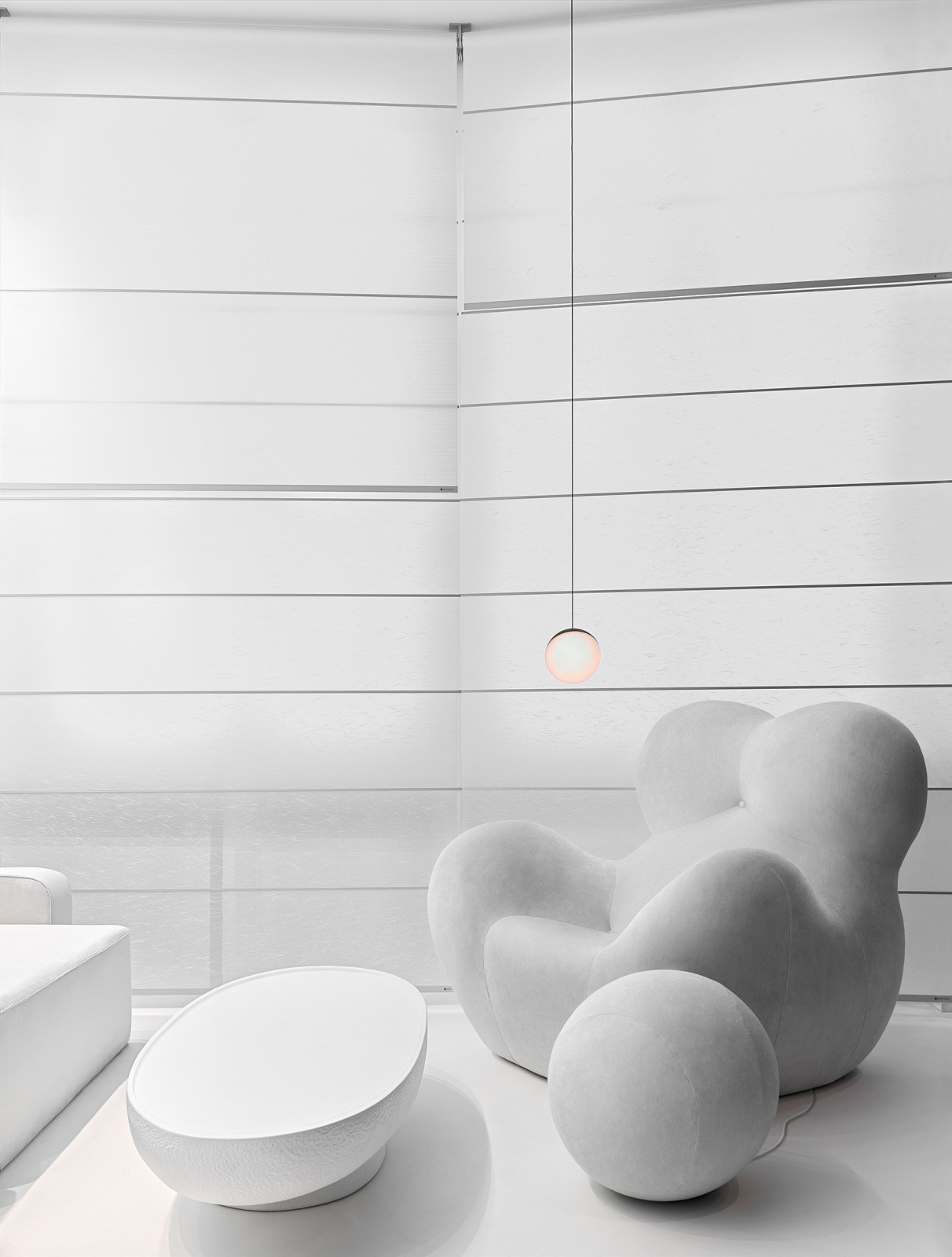 BATIMAT 2020 выставочный павильон производителя японских штор