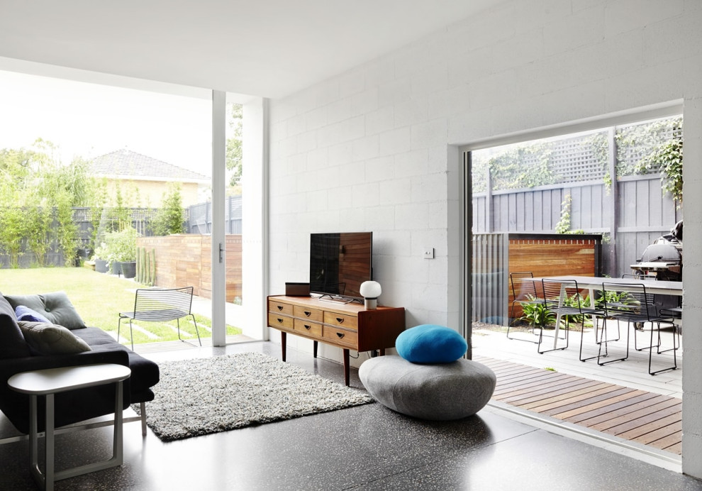 Living room - modern living room idea