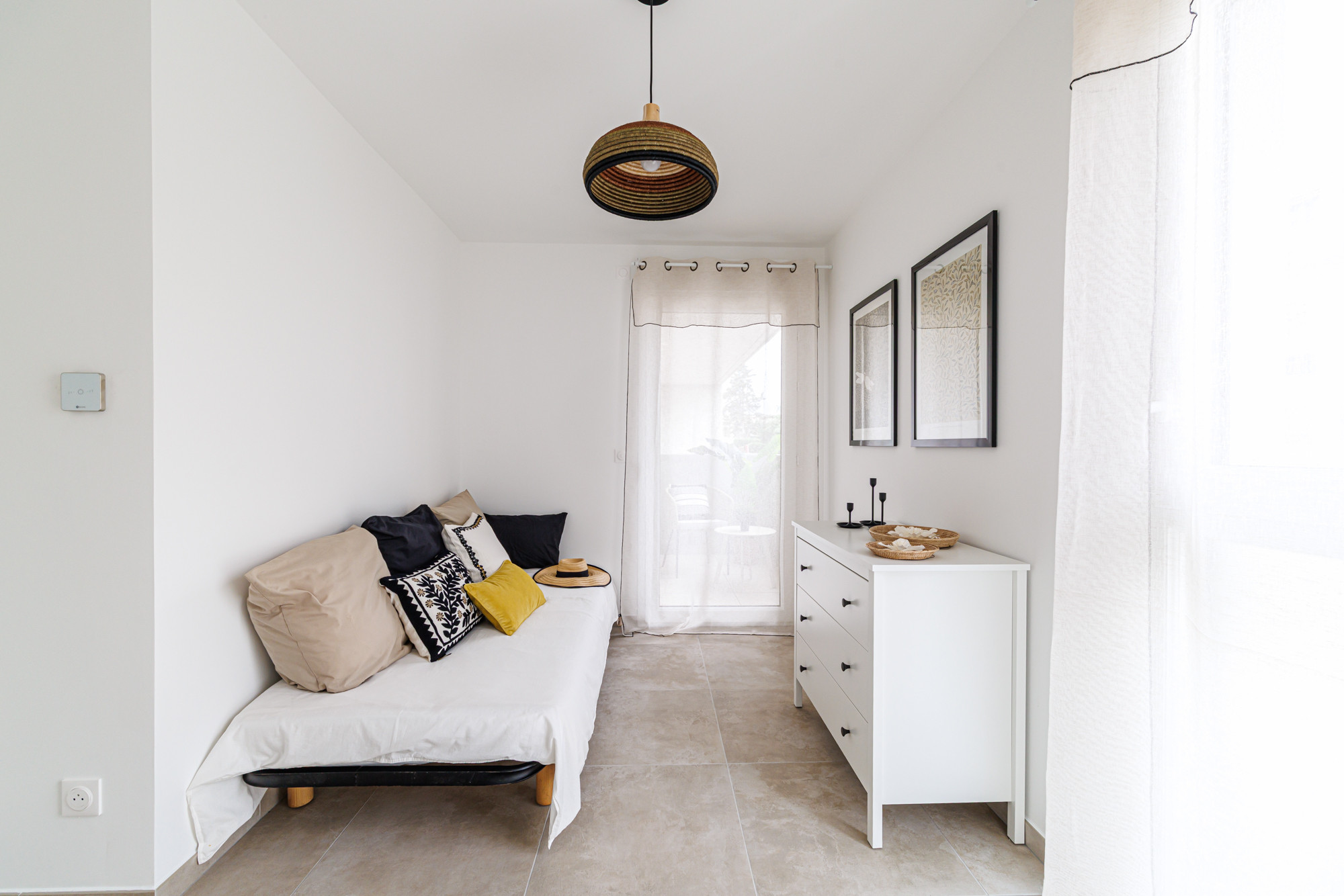 Home staging, L'Echappée mer, Cagnes sur mer