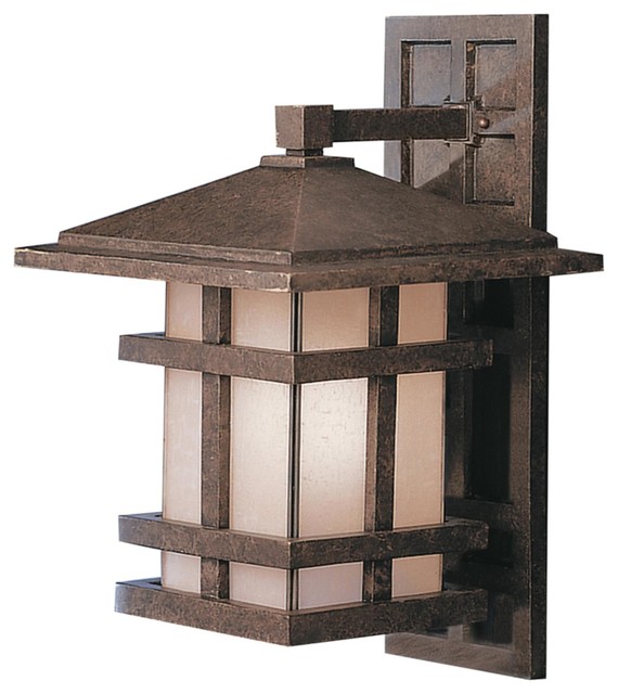 Kichler Cross Creek Craftsman-Mission Outdoor Wall Light