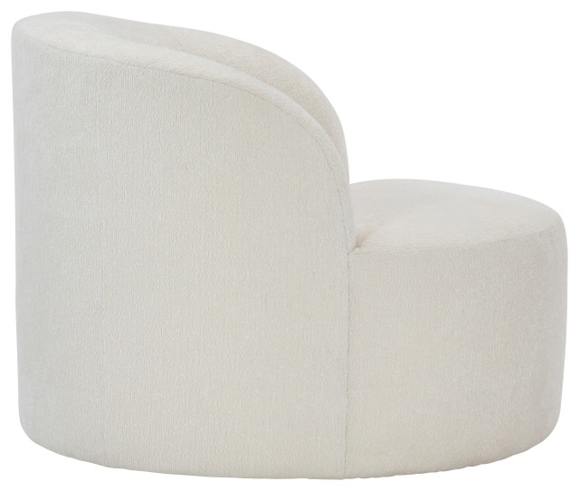 Bernhardt Elle Fabric Swivel Chair, 34"W x 37.5"D x 32"H - Transitional ...