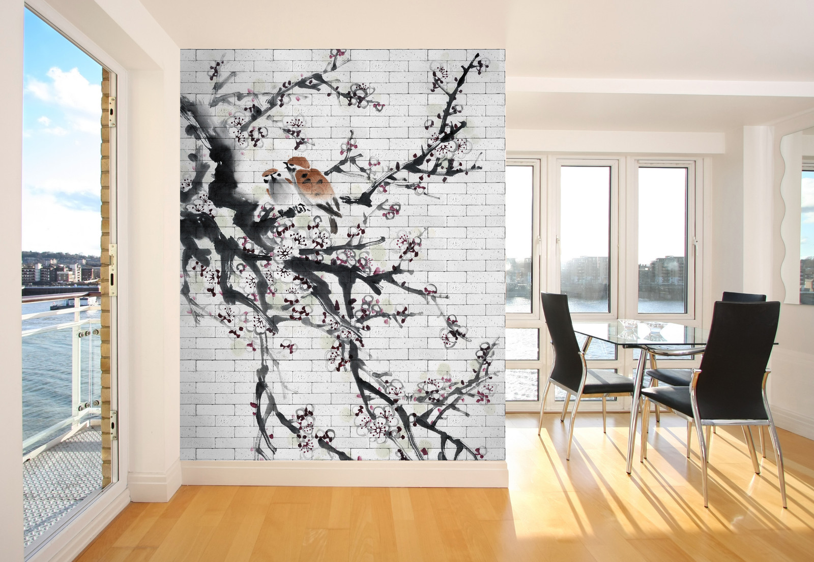 Панно на декоративном камне