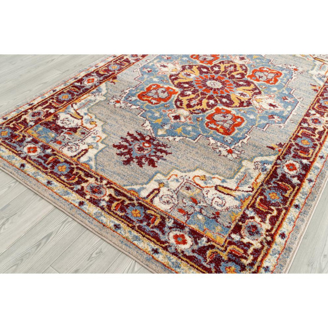 Sanya Beige Ivory Bordered Area Rug 8 9 X11 Mediterranean Sanya Beige Ivory Bordered Area Rug 8 9