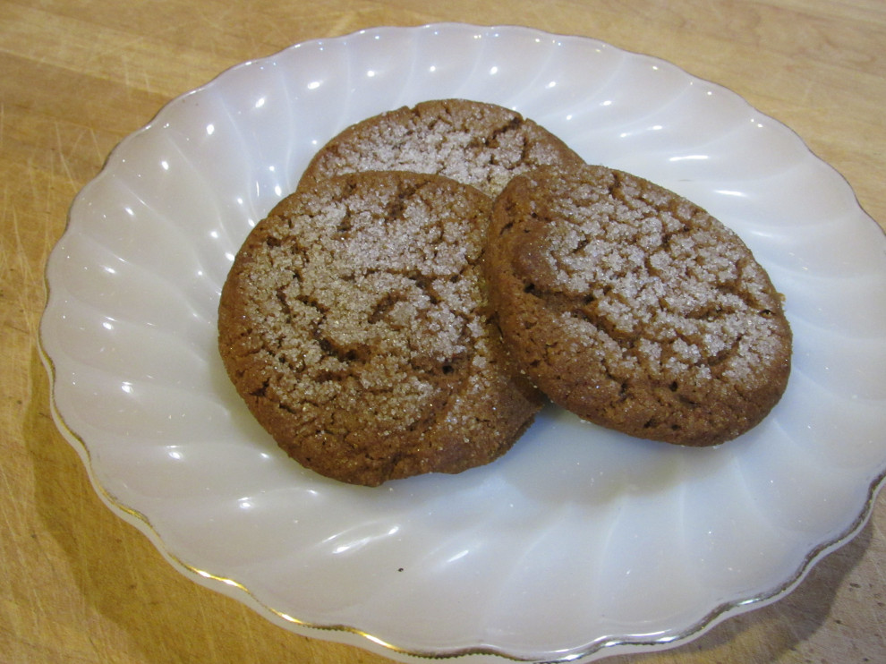 Grandma's Chewy Molasses Cookies