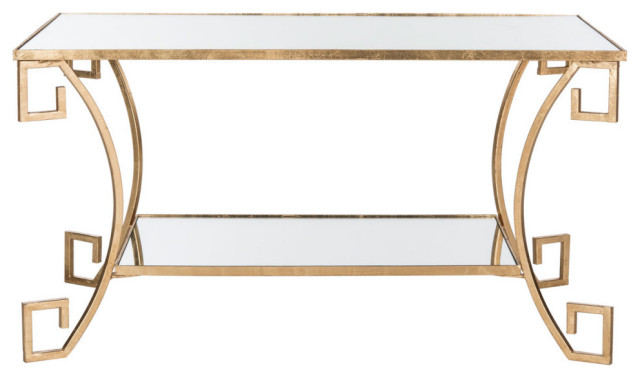 Chey Coffee Table Antique Gold Leaf