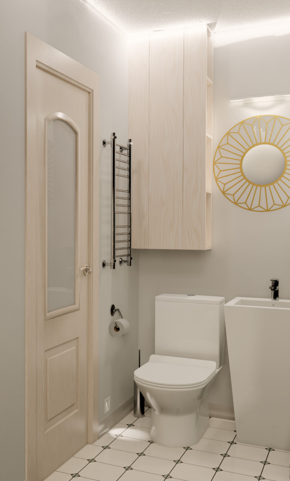 Однокомнатная квартира с элементами ретро.