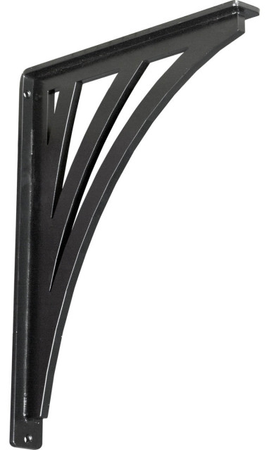 Nevio Wrought Iron Bracket, 1 1/2