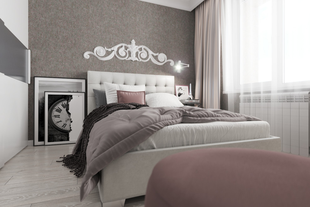 Светлый, воздушный интерьер в спокойных цветах