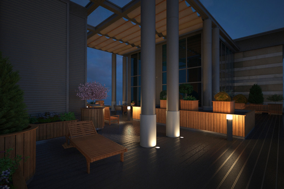 Пентхаус в стиле Неоклассика