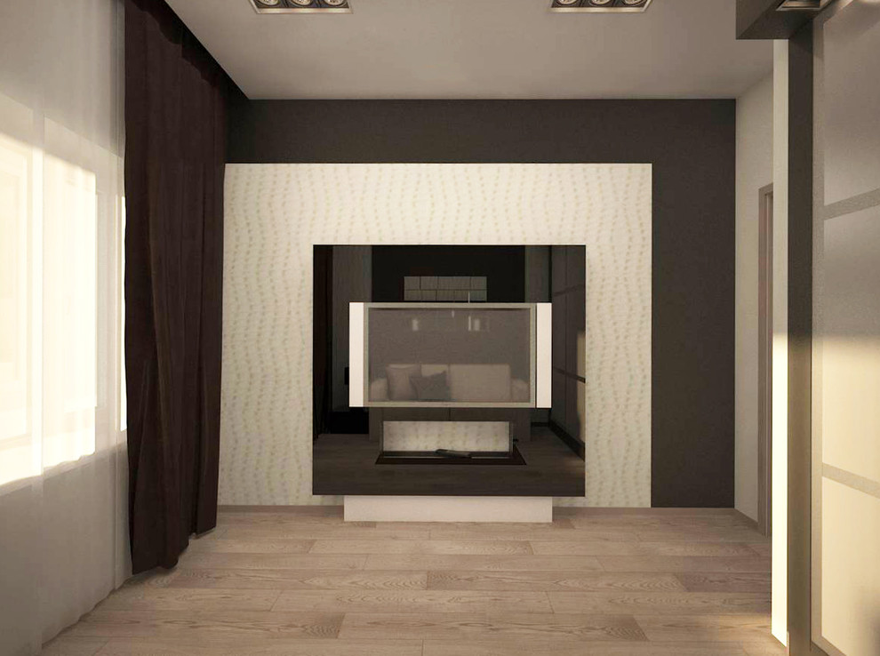 Фрагмент квартиры для холостяка в стиле минимализм