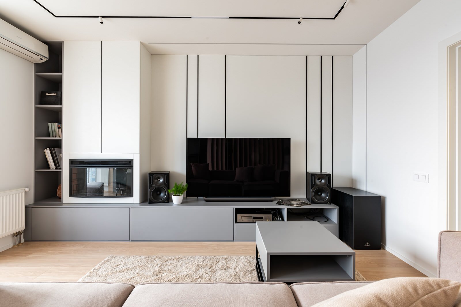 Не скучный серый. Квартира г. Минск