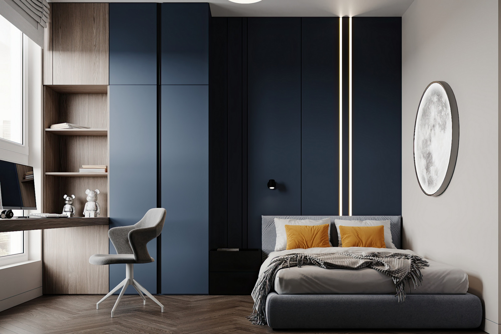 Дизайн и ремонт квартиры в ЖК Wow - Цвета природы