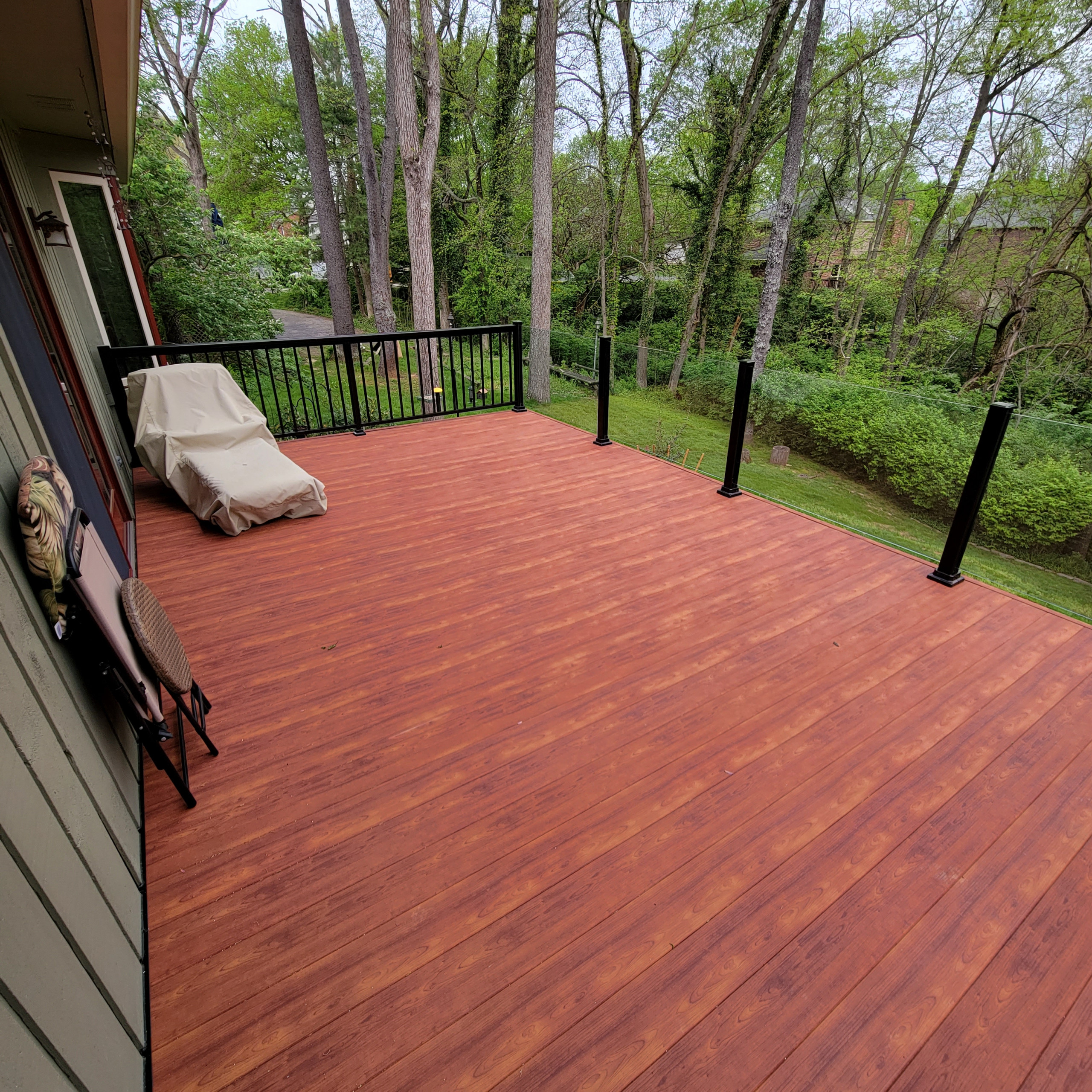 Deck Refresh with Walkout Sunroom