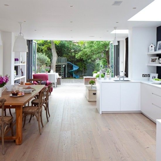Inspiration for an expansive contemporary kitchen in London.