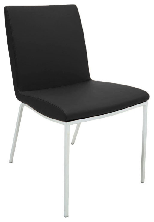 Stella Dining Chairs, Black, Set of 2