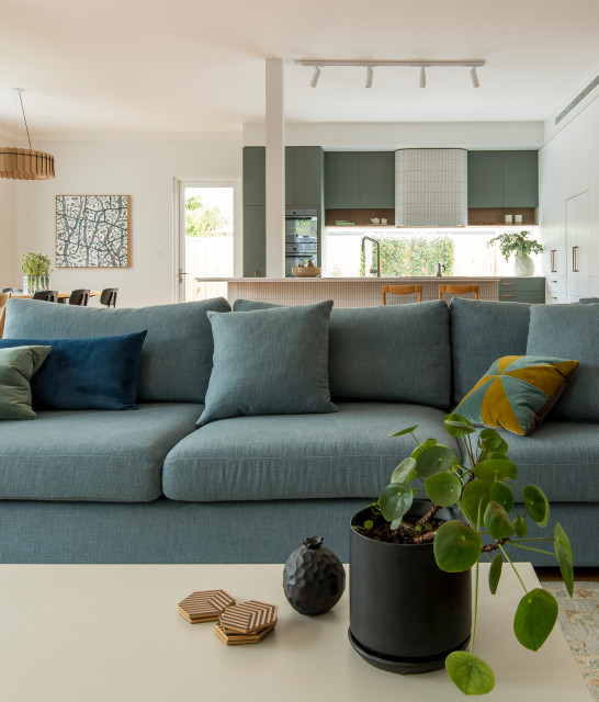 The Carnegie Conversion modern-wohnbereich