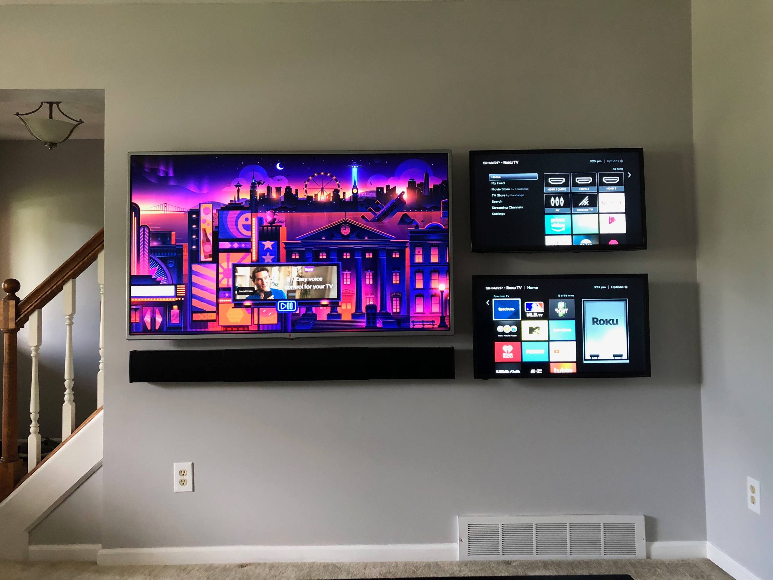 Wall Mounted TV's