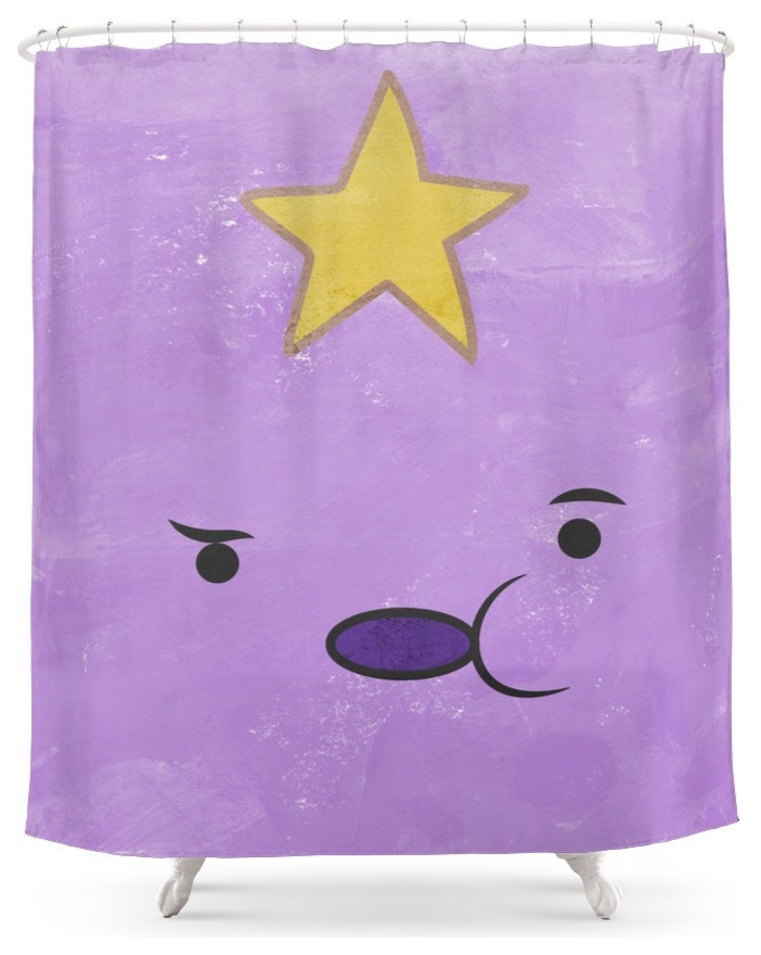 Lumpy Space Princess Shower Curtain