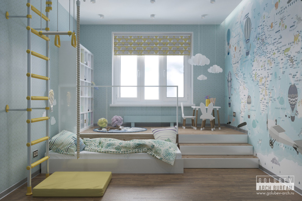 Дизайн интерьера с панорамным видом, г. Красноярск, 100 м2