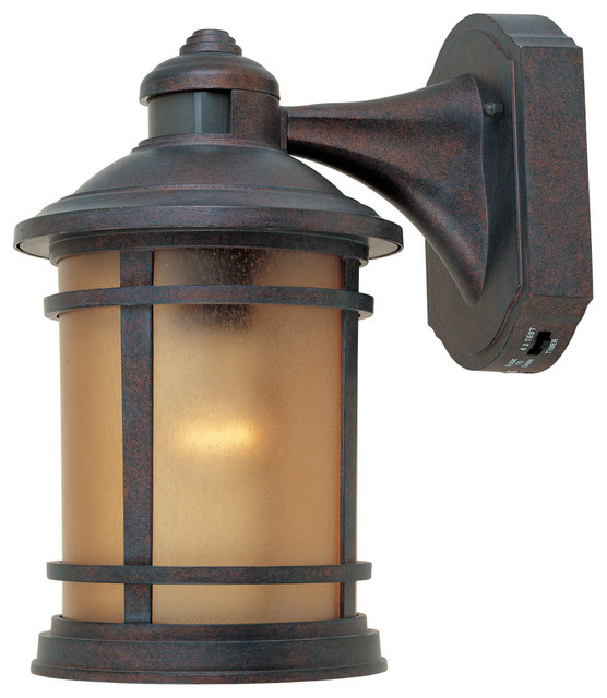 Motion Activated Outdoor Wall Light With Photocell Sensor 2371md Mp