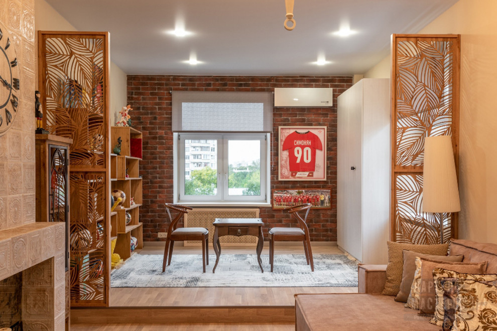 Капитальный ремонт двухкомнатной квартиры в стиле фьюжн