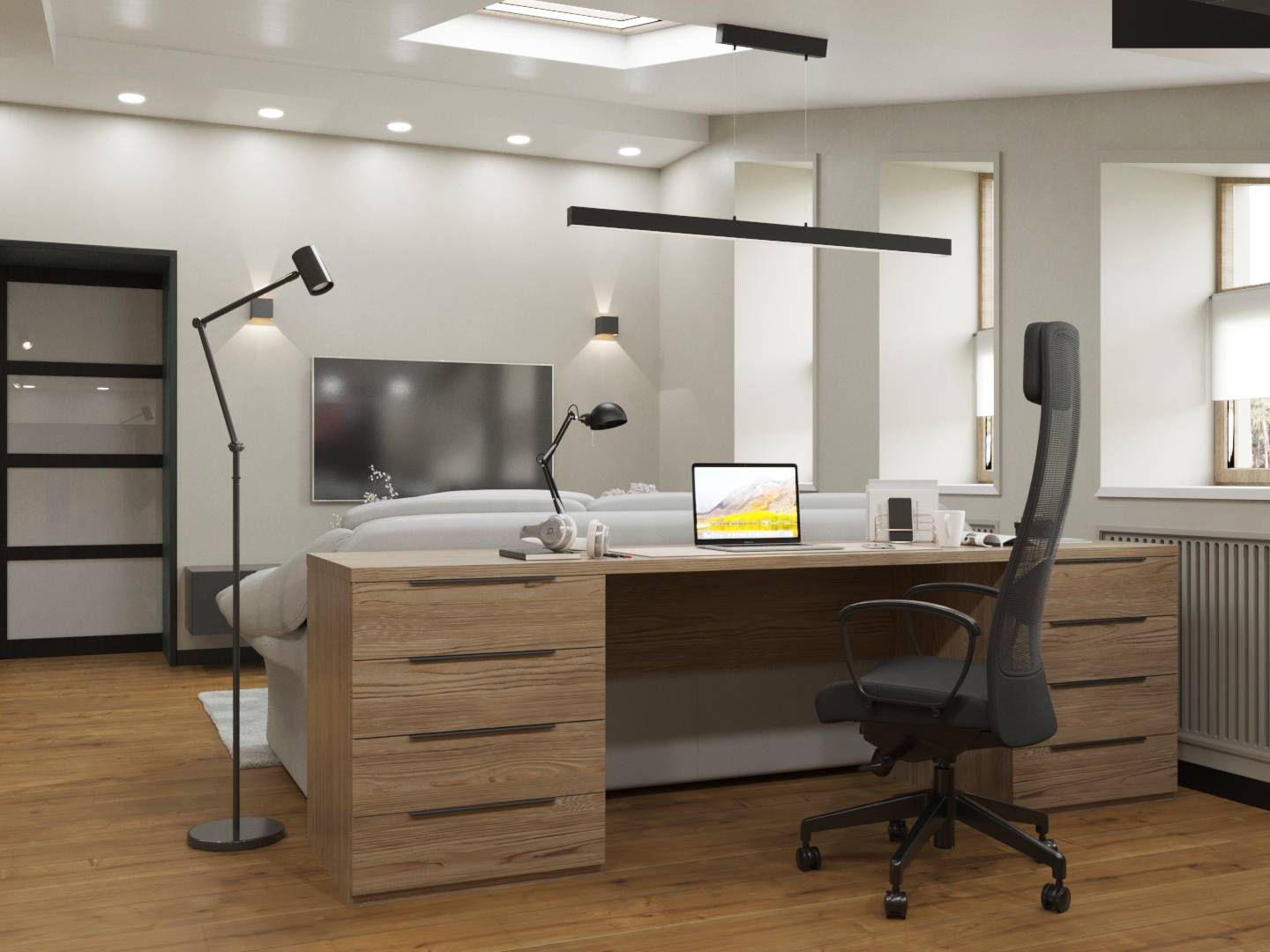 Коттедж 4 этажа