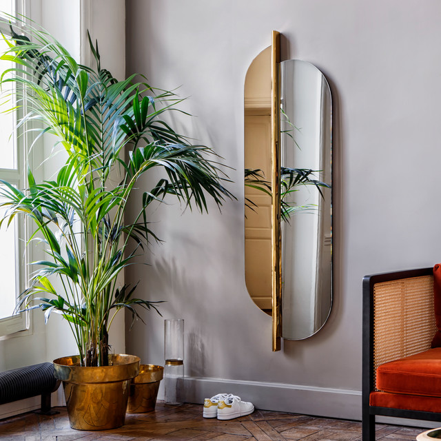 Miroir Totem Red Edition nyklassisk-vardagsrum