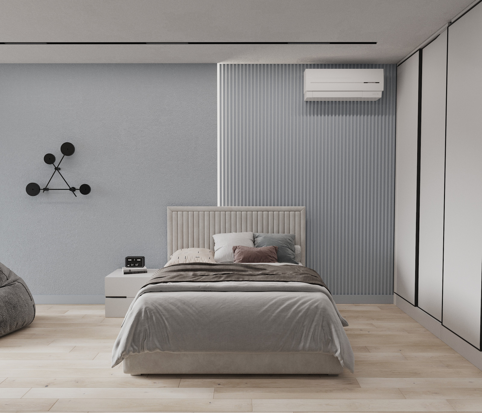 Нежная квартира неоклассика