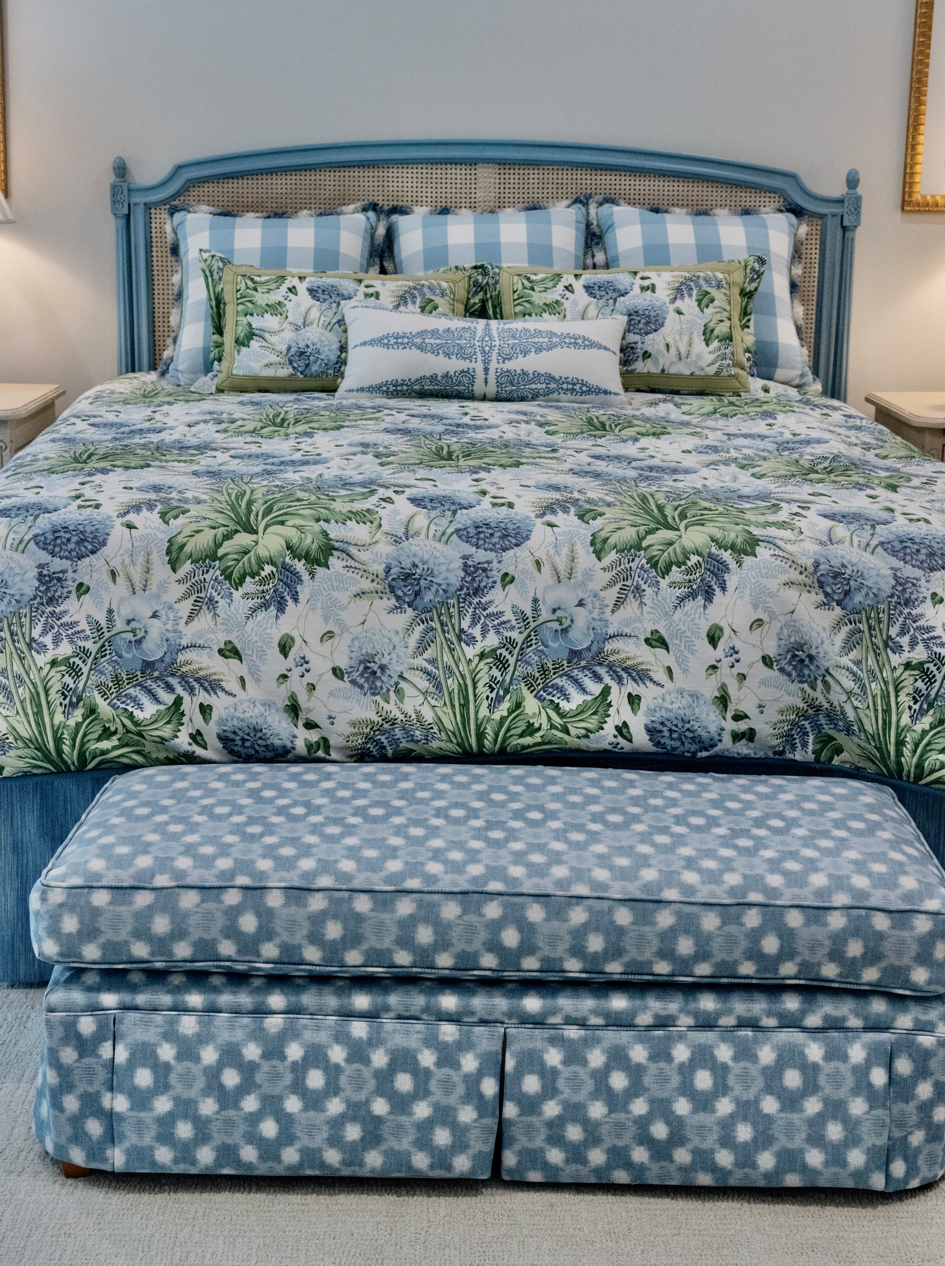 Custom Bedding and Window Treatments