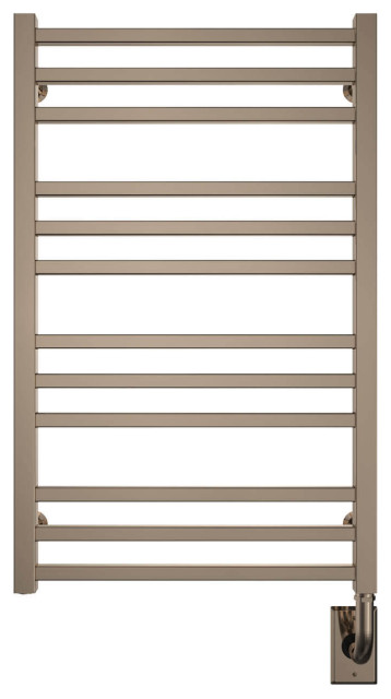 ICO Bath Avento Hydronic Towel Warmer - Square Bar, 19.5 Inch x 31 Inch ...