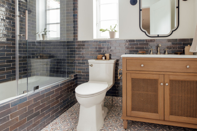 Spanish Colonial mediterranean-bathroom