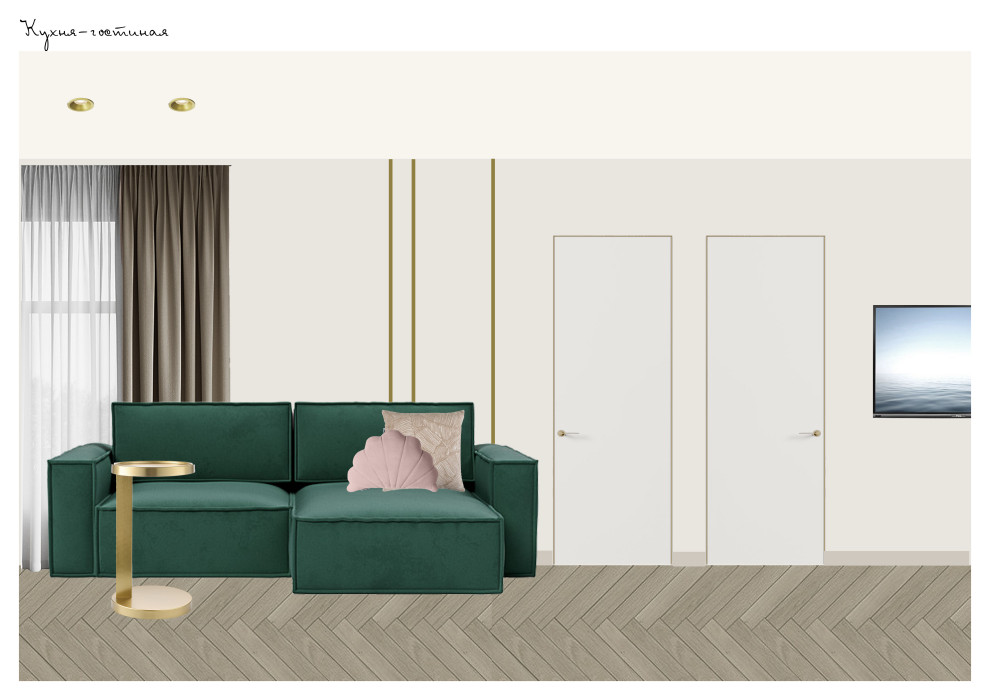 Кухня-гостиная