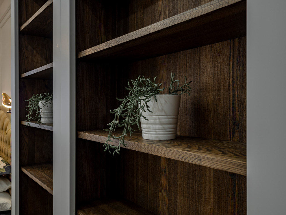 Стильная меблировка спальни