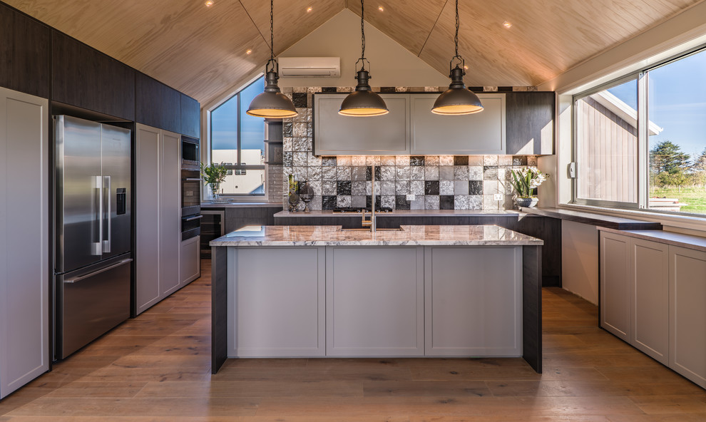 Photo of a contemporary kitchen in Christchurch.