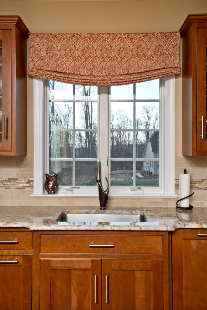 Transitional home design photo in Philadelphia