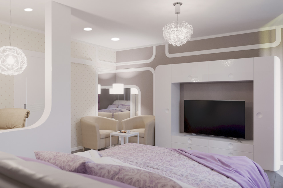 лавандовая спальня