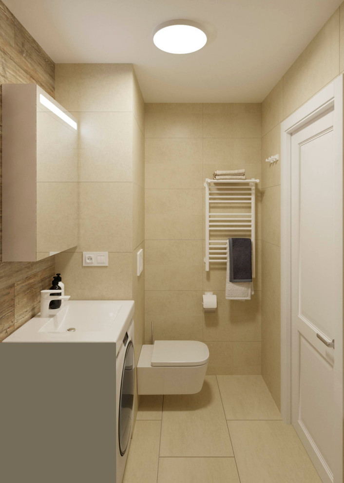 Дизайн проект двухкомнатной квартиры на Грайвороновской улице в Москве