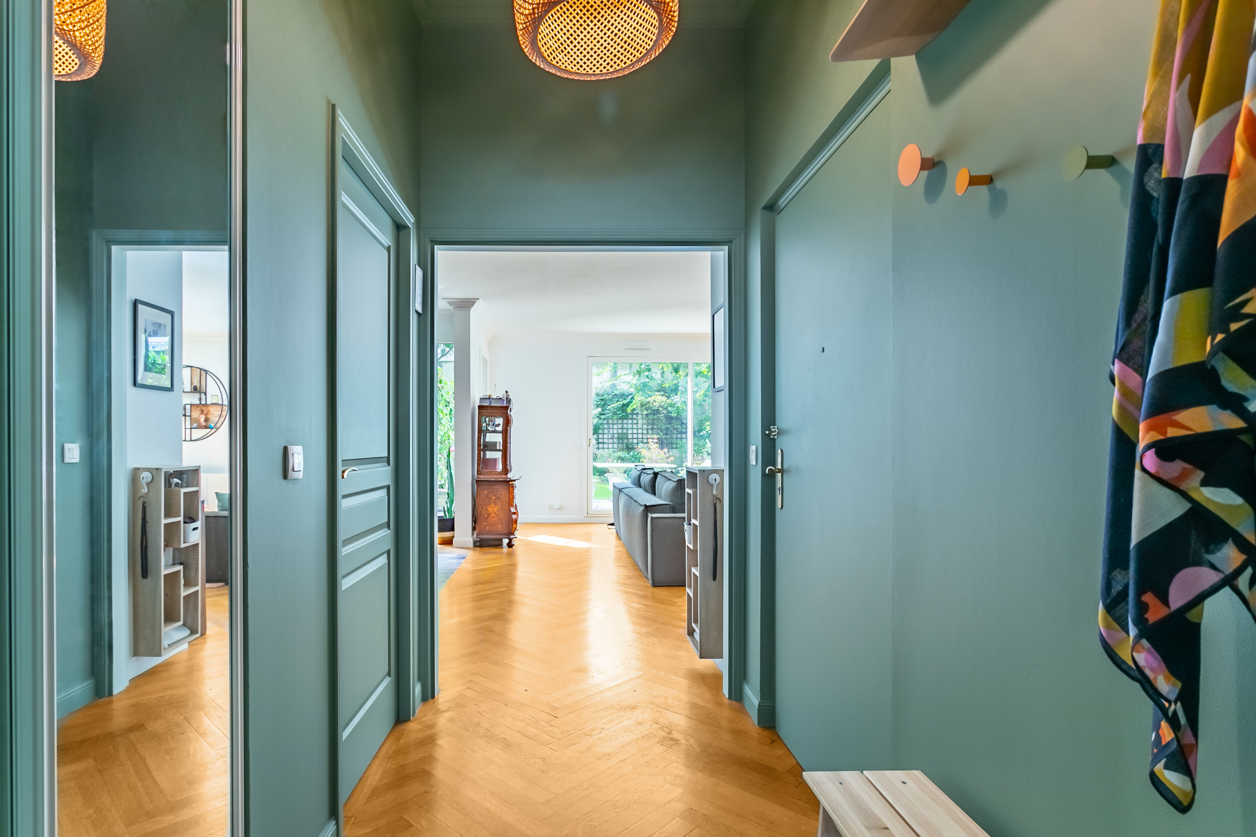 Réaménagement entrée + salon/salle à manger
