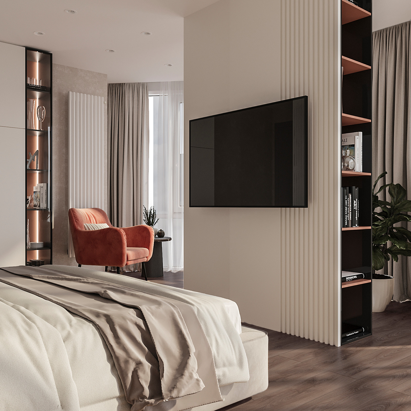 ЖК 7 Небо. Трехкомнатная квартира с панорамным видом