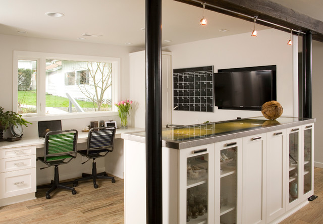 Eclectic Sophistication contemporary-arbetsrum