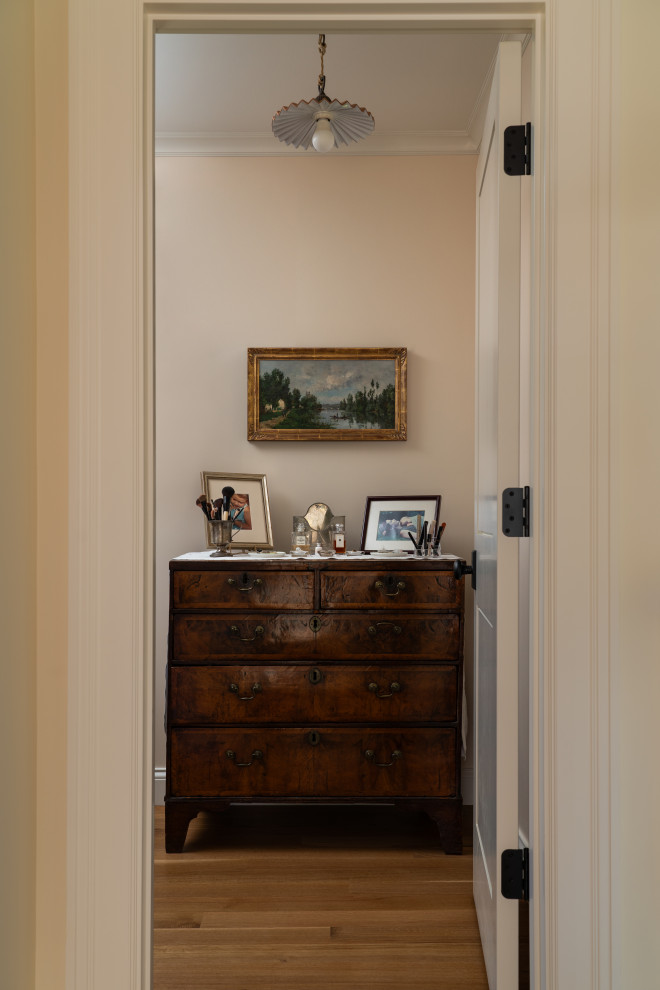 Example of a country hallway design in Providence