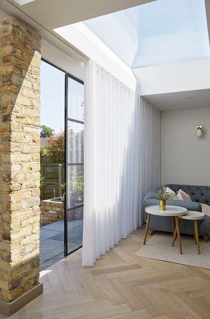 Interior design and reconfiguration - London viktoriansk-dagligstue