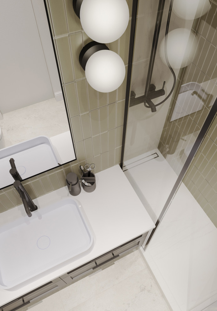 Маленькая студия 34,4 кв.м., жк Wellton Towers