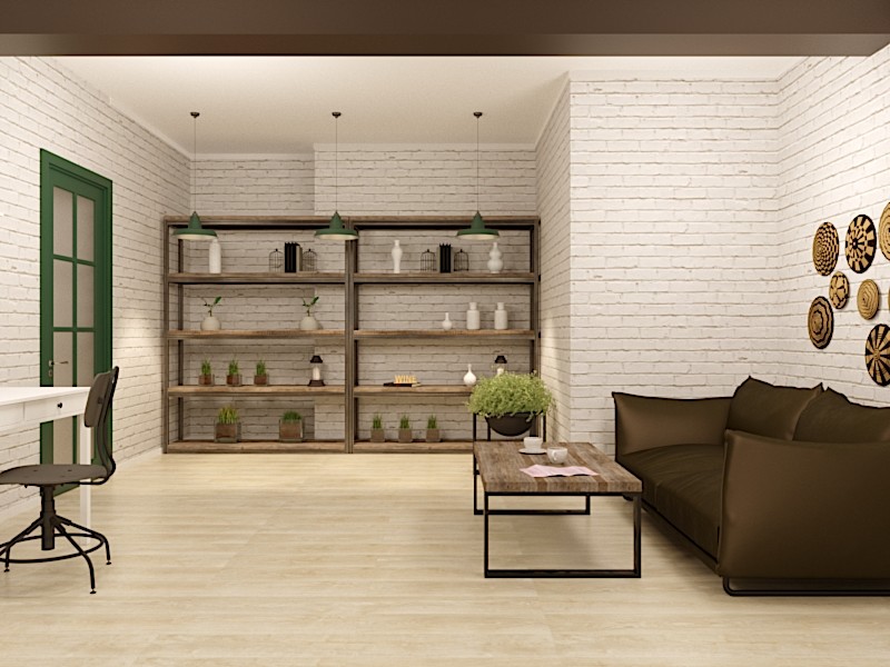 Офис в старом подвале