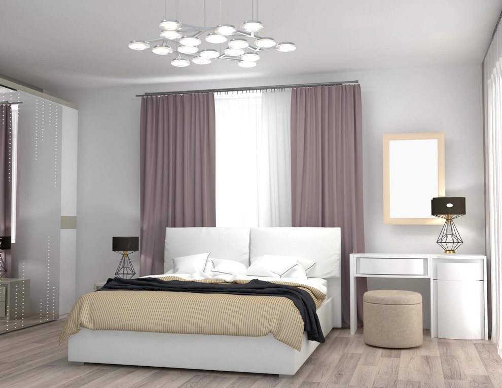 Квартира в монохромному стилі