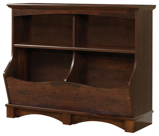 Harbor View Bin Bookcase Curado Cherry Traditional Bookcases Harbor View Bin Bookcase Curado Cherry Traditional Bookcases By Sauder